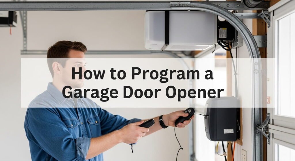 How to Program a Garage Door Opener in Colorado Springs